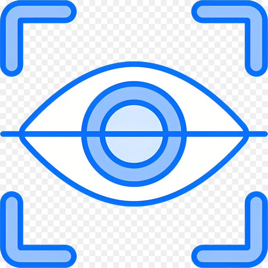 Escáner Ocular，Ojo Con Enfoque PNG