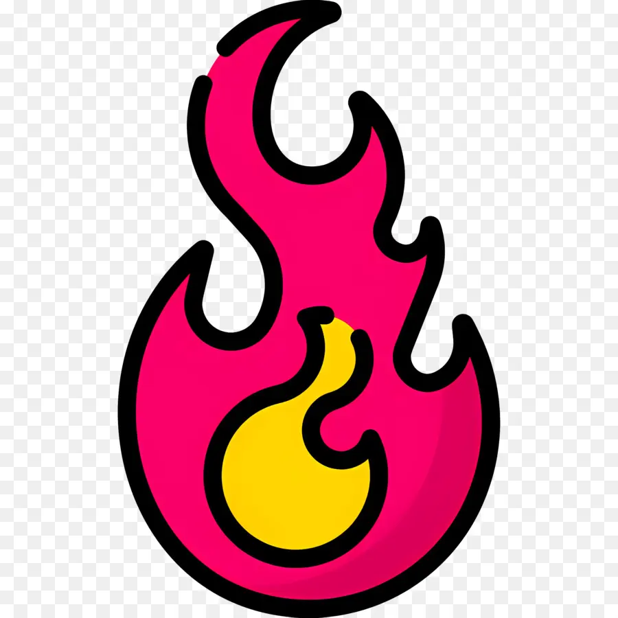 Emoji De Fuego，Llama Roja PNG