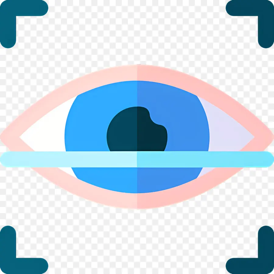 Escáner Ocular，Ojo Con Enfoque PNG