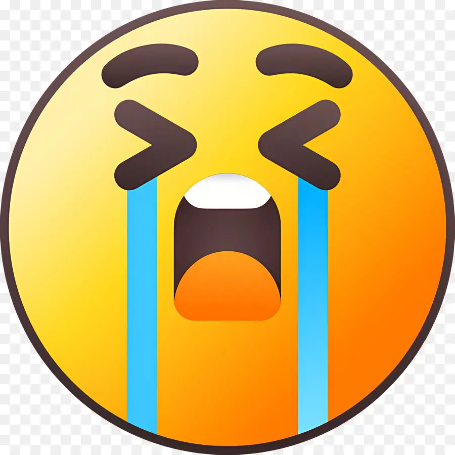 Emojis Llorando，Lágrimas PNG