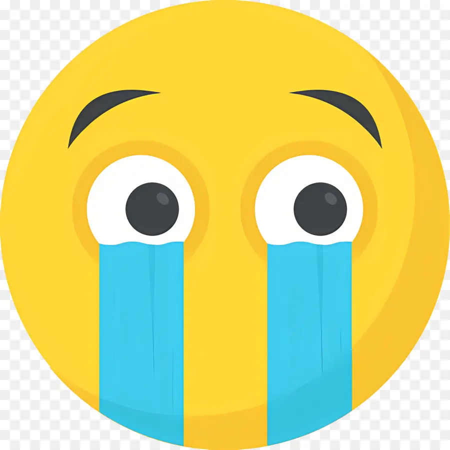 Emojis Llorando，Cara Llorando PNG