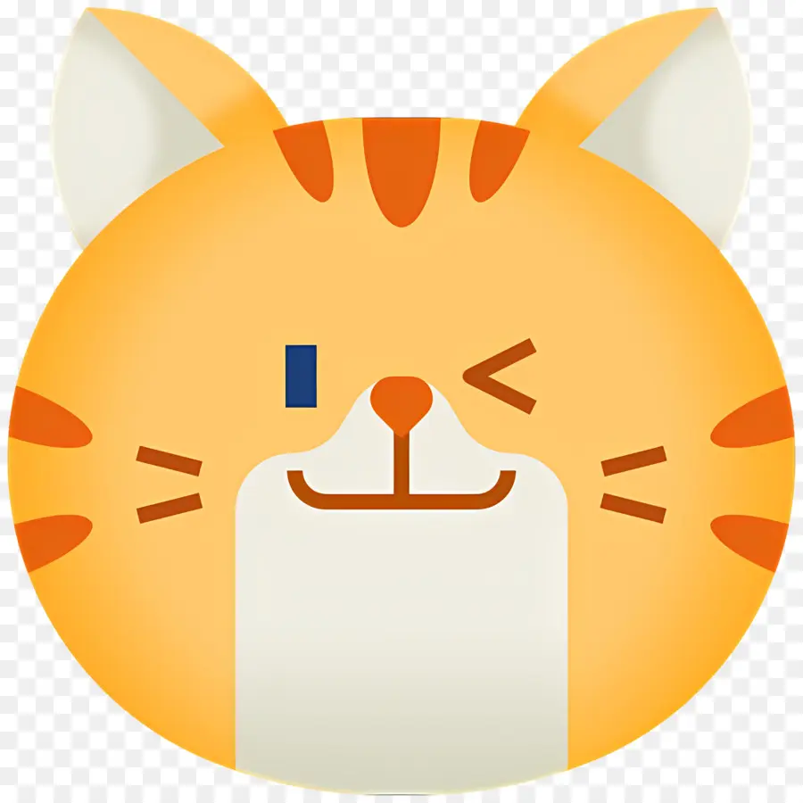 Emoji De Gato，Gato Feliz PNG