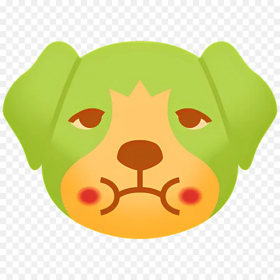 Emoji De Perro，Perro Gruñón PNG