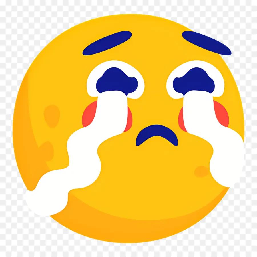 Emojis Llorando，Cara Llorando PNG