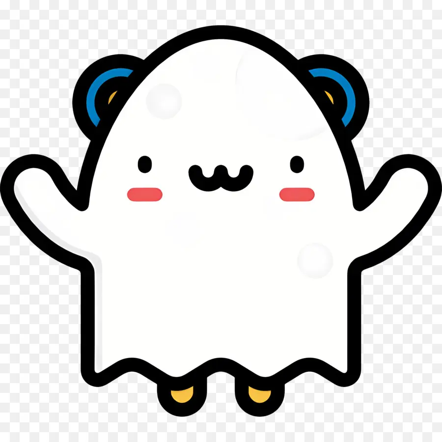 Emoji Fantasma，Lindo Fantasma PNG