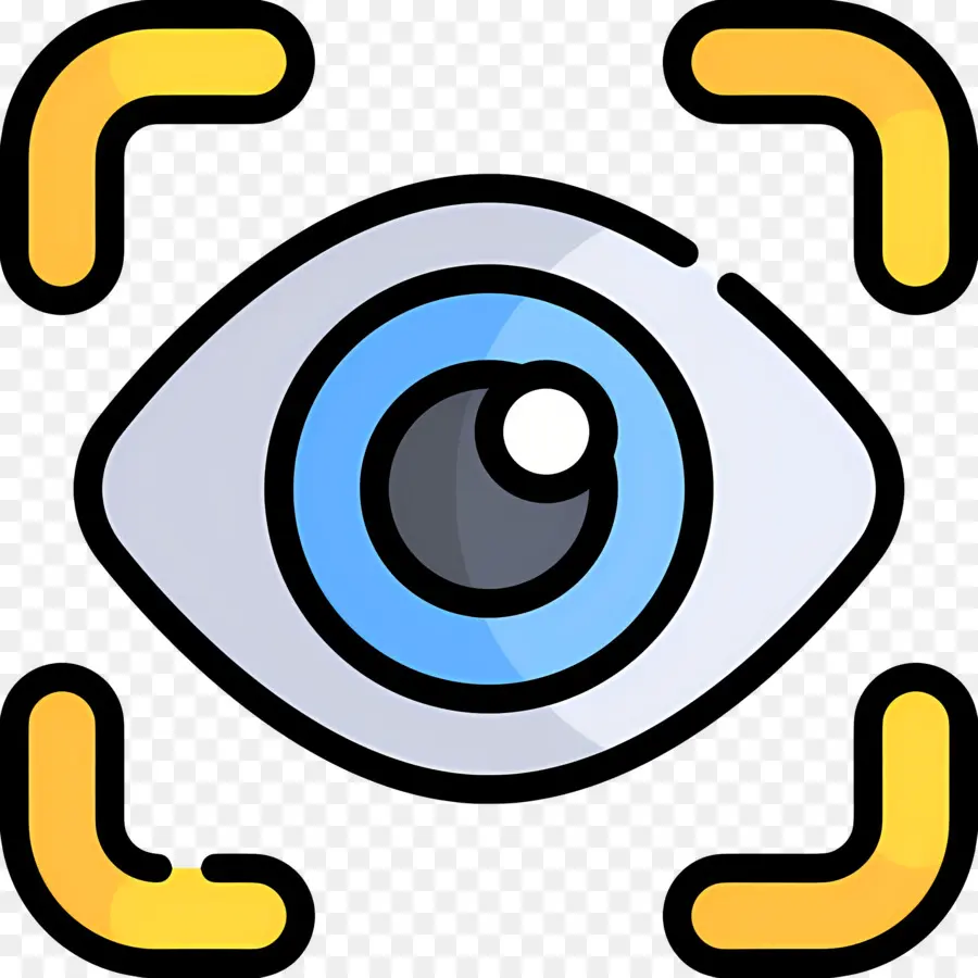 Escáner Ocular，Ojo Con Objetivo PNG