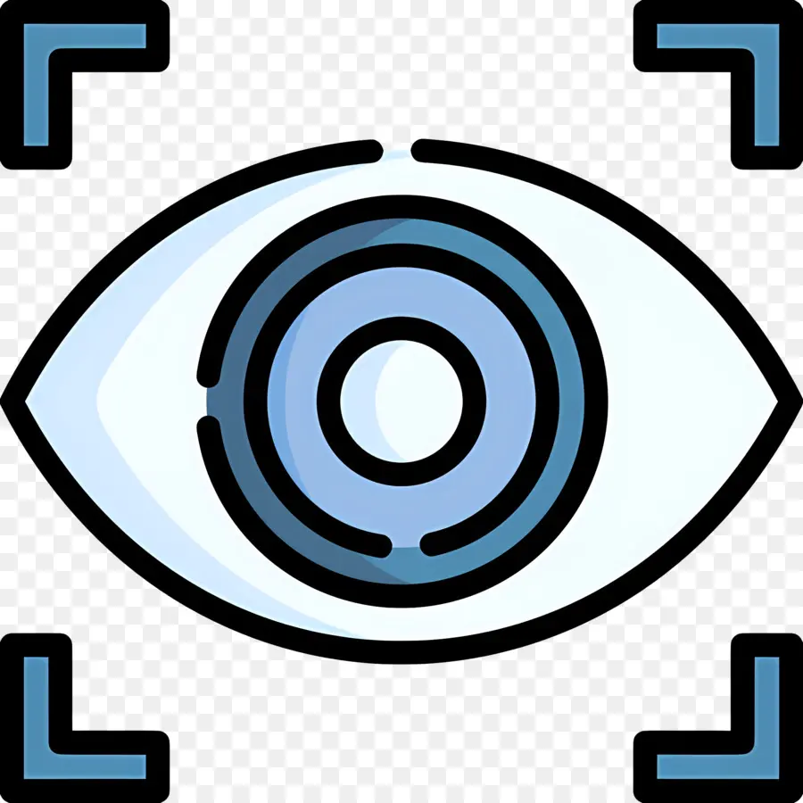 Escáner Ocular，Ojo Con Objetivo PNG