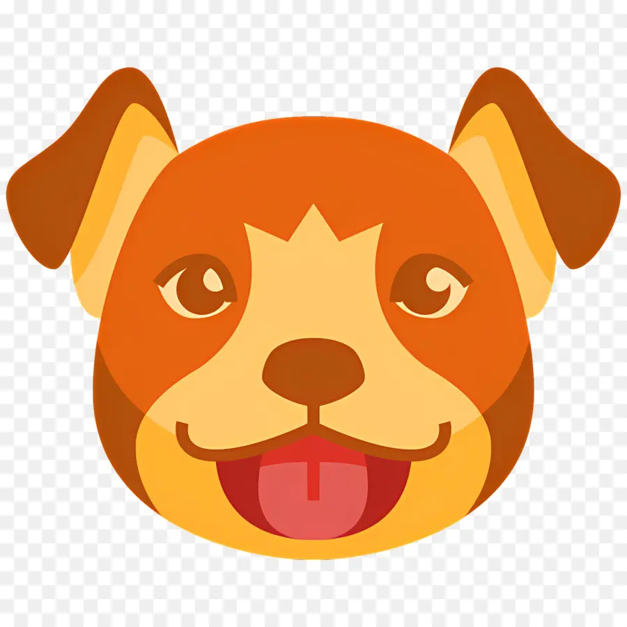 Emoji De Perro，Perro Sonrojado PNG