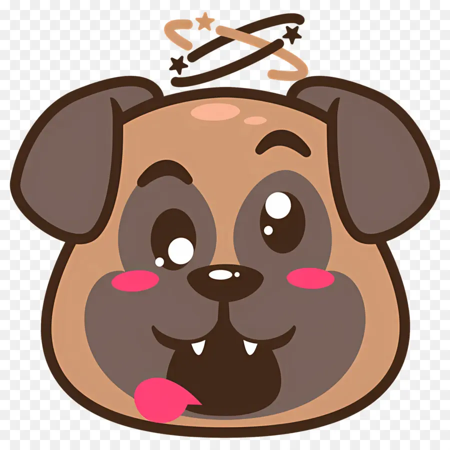 Emoji De Perro，Cara De Perro PNG