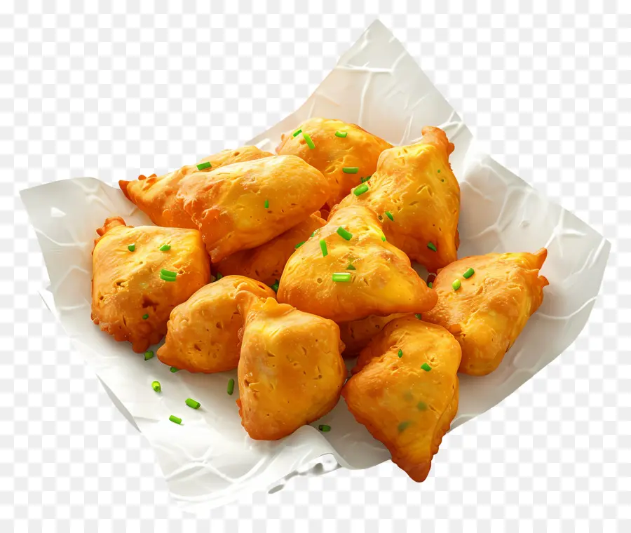 Pan Pakora，Samosas PNG