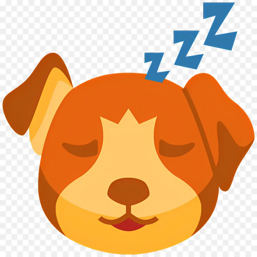 Emoji De Perro，Perro Durmiendo PNG