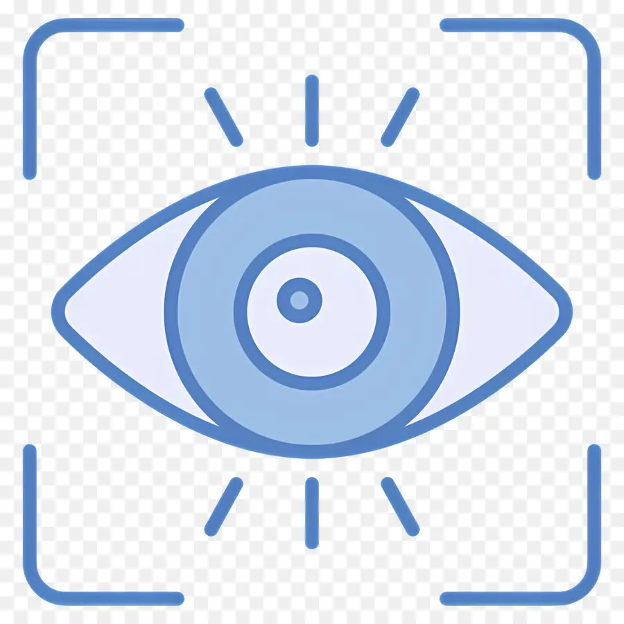 Escáner Ocular，Ojo Con Objetivo PNG