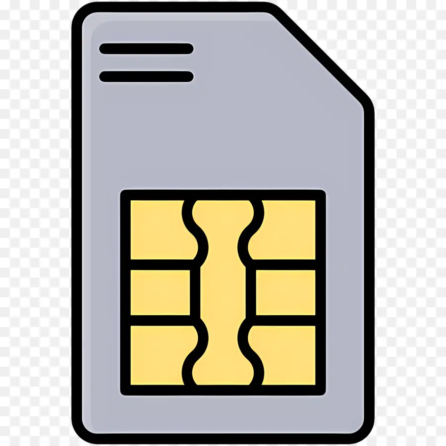 Memoria Del Teléfono，Icono De Tarjeta Sim PNG