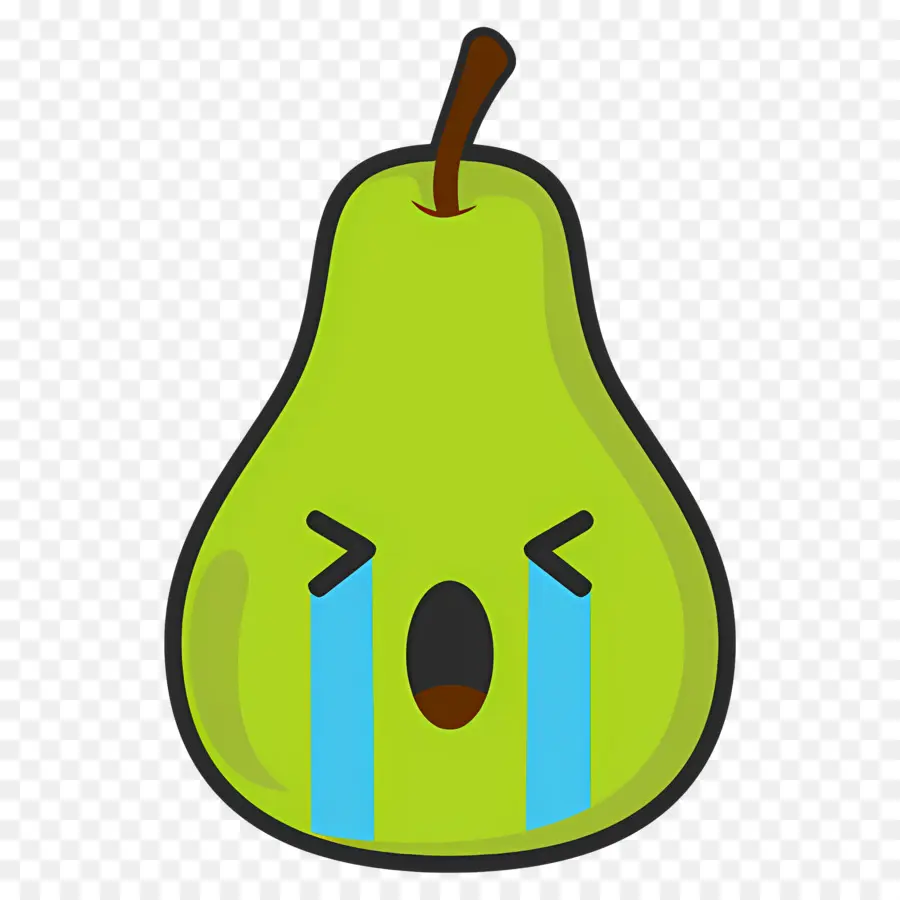 Emojis Llorando，Pera Llorando PNG