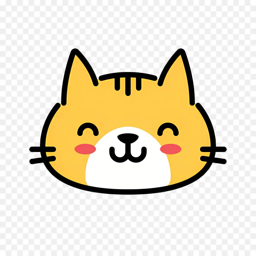 Emoji De Gato，Gato Besando PNG