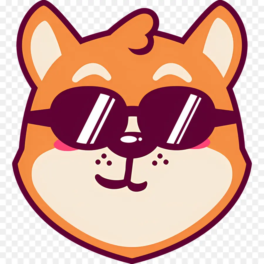 Emoji De Perro，Perro Genial PNG