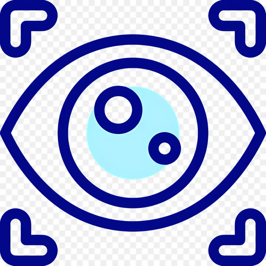 Escáner Ocular，Ojo Con Objetivo PNG