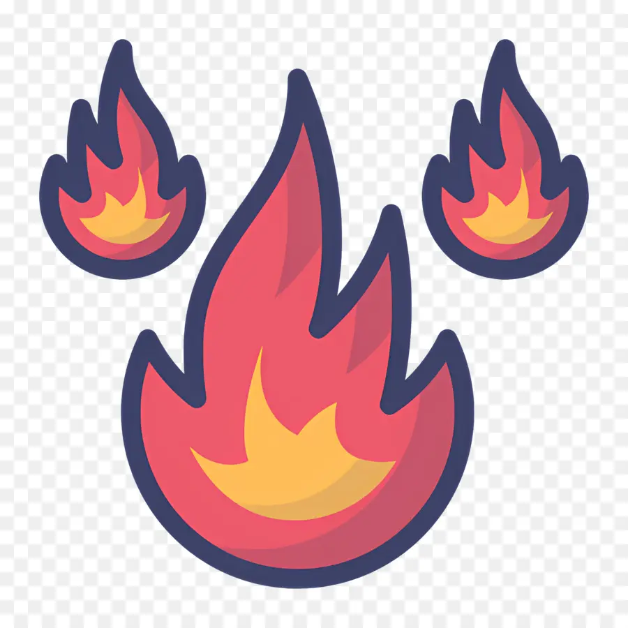 Emoji De Fuego，Llama PNG