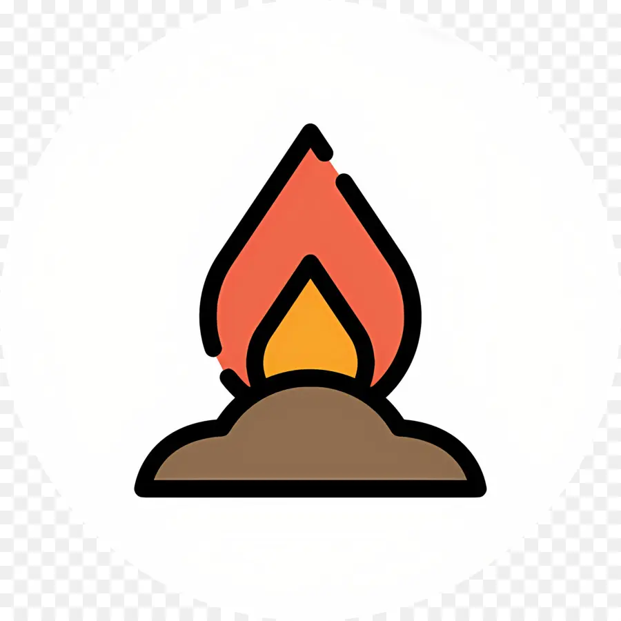 Emoji De Fuego，Hoguera PNG