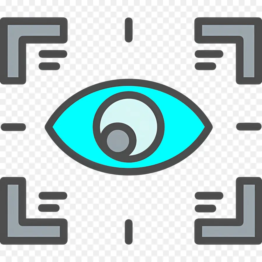 Escáner Ocular，Ojo Con Objetivo PNG