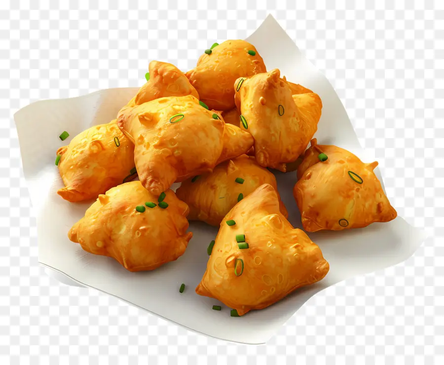 Pan Pakora，Samosas PNG