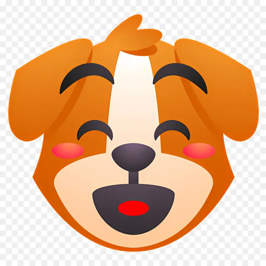 Emoji De Perro，Perro Guiñando Un Ojo PNG