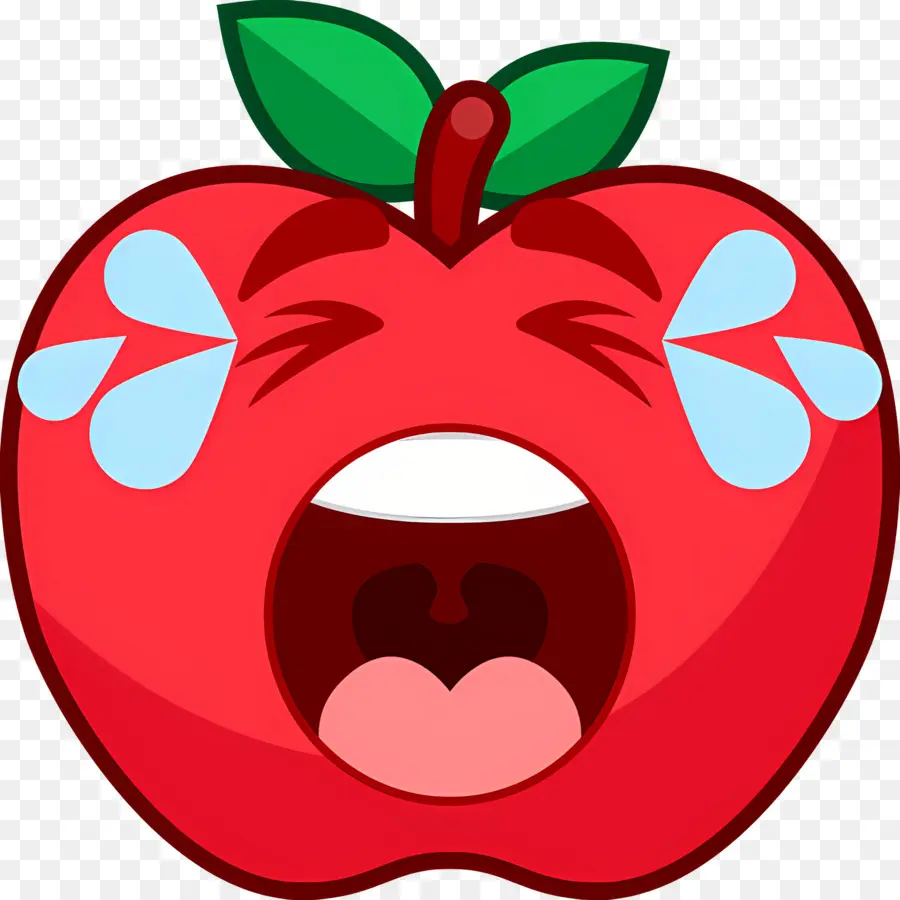 Emojis Llorando，Manzana Llorando PNG