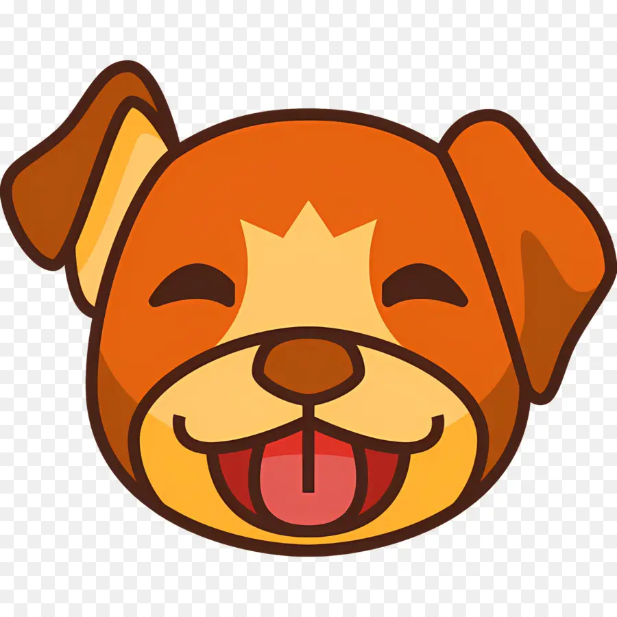 Emoji De Perro，Cara De Perro PNG