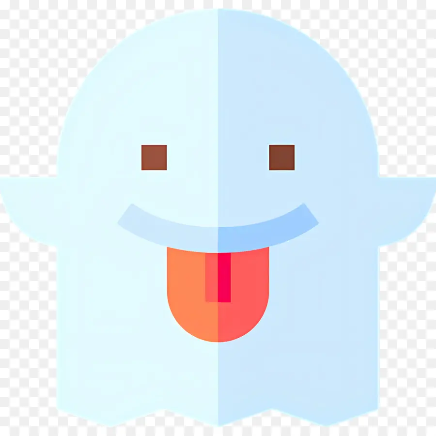 Emoji Fantasma，Fantasma Juguetón PNG