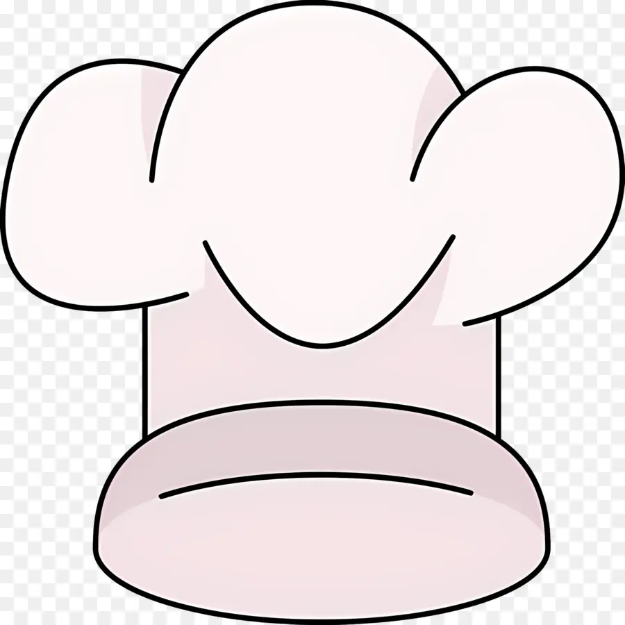 Gorro De Cocinero，Gorro De Cocinero Rosa PNG