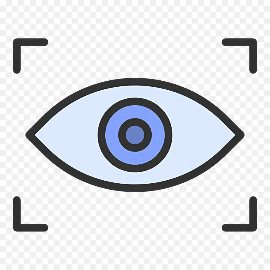 Escáner Ocular，Ojo Con Objetivo PNG