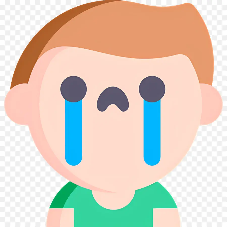 Emojis Llorando，Persona Llorando PNG