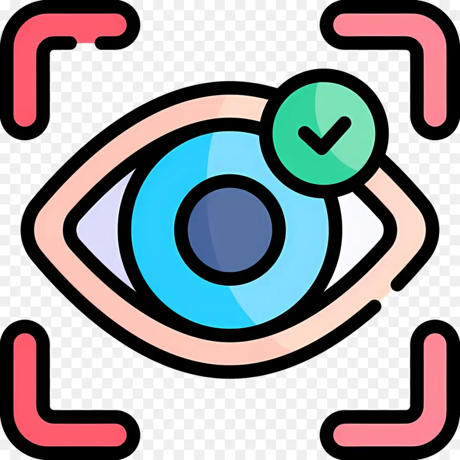 Escáner Ocular，Verificación Ocular PNG