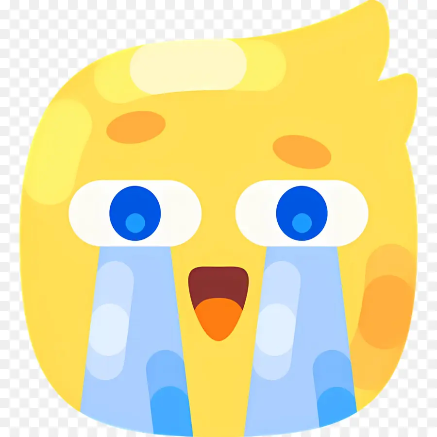 Emojis Llorando，Pájaro Llorando PNG