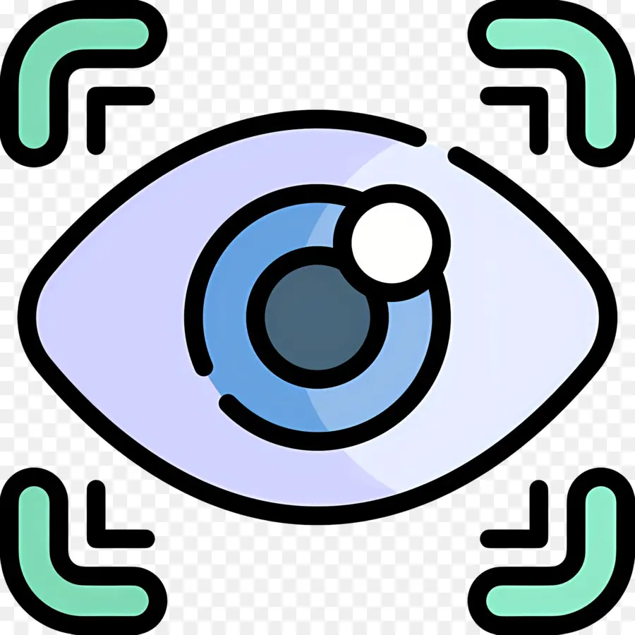 Escáner Ocular，Ojo Con Objetivo PNG