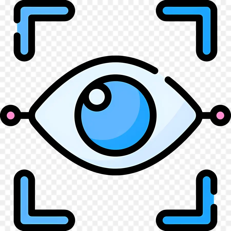 Escáner Ocular，Ojo Con Objetivo PNG