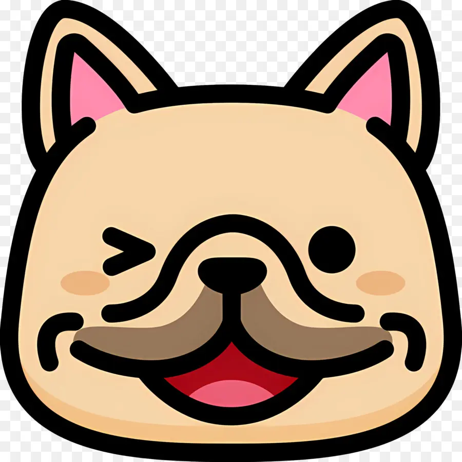 Emoji De Perro，Cara De Perro PNG