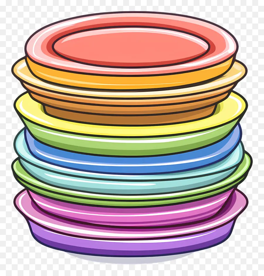 Pila De Platos，Platos PNG