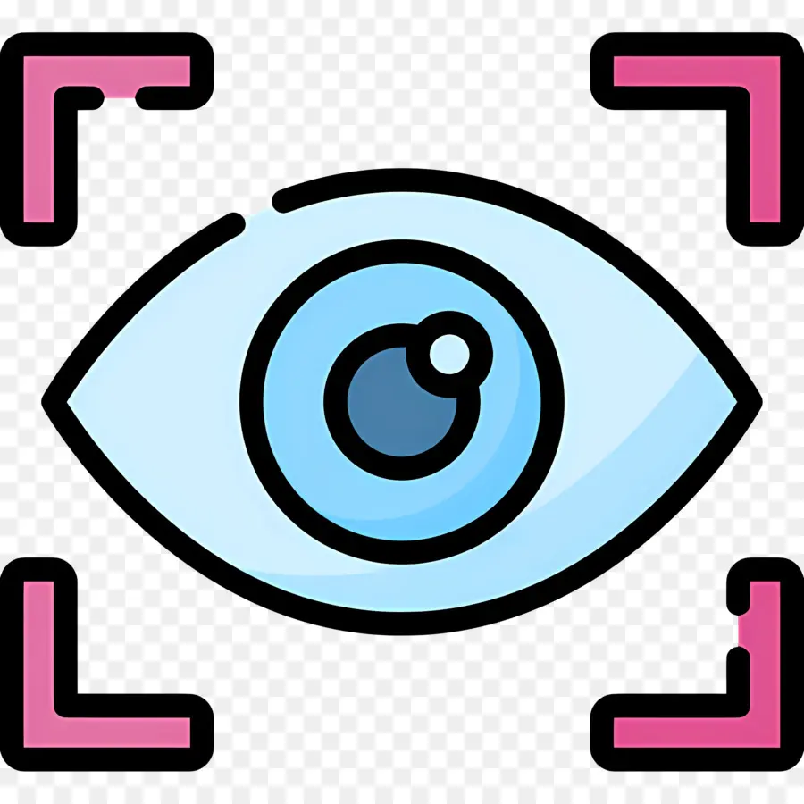 Escáner Ocular，Ojo Con Objetivo PNG