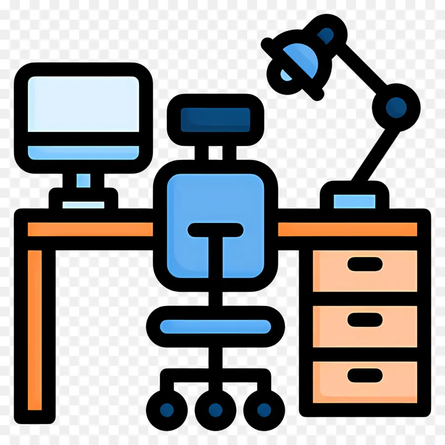 Oficina De Negocios，Escritorio De Oficina PNG