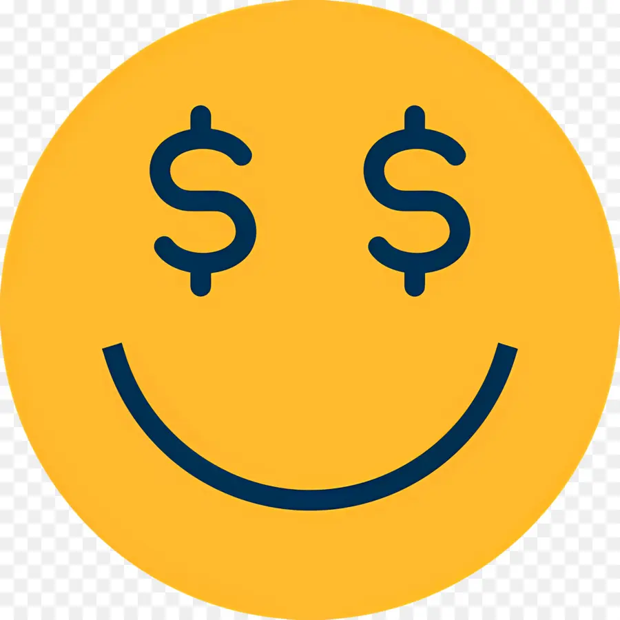 Dinero Emoji，Emoji De Ojos De Dinero PNG