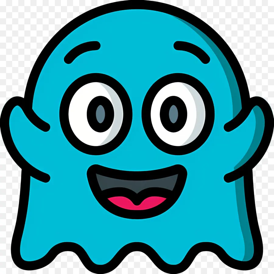 Emoji Fantasma，Fantasma Sorprendido PNG