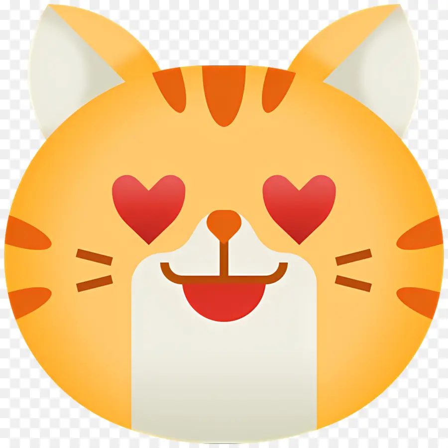 Emoji De Gato，Gato Feliz PNG