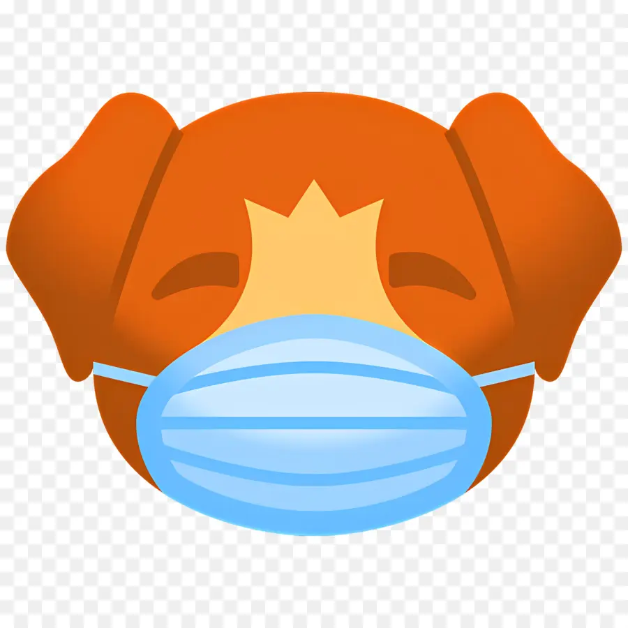 Emoji De Perro，Perro Enmascarado PNG