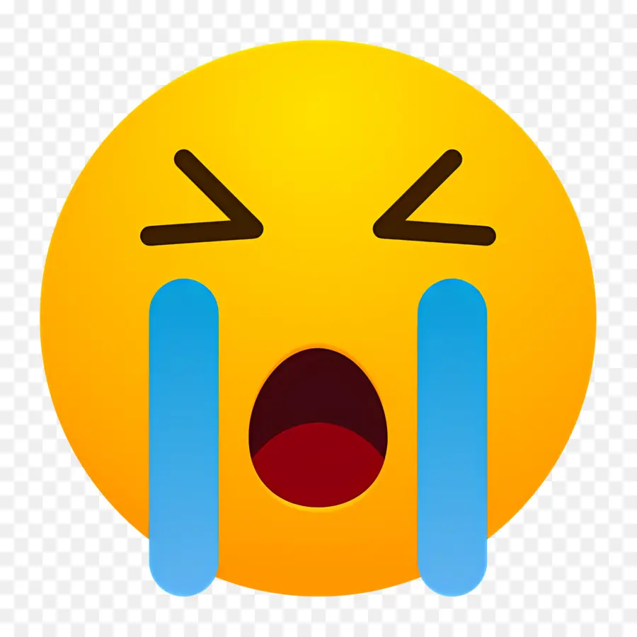 Emojis Llorando，Cara Llorando PNG