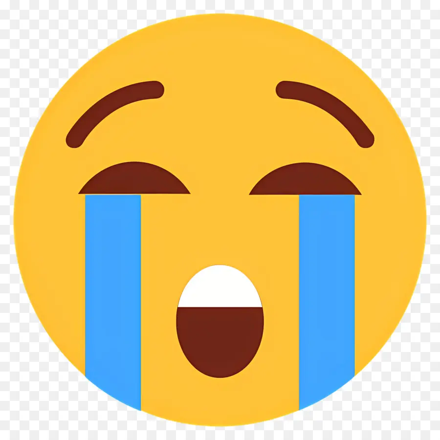 Emojis Llorando，Cara Llorando PNG