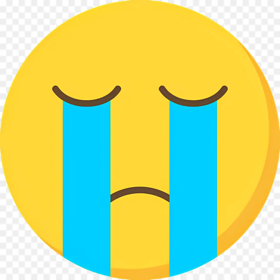 Emojis Llorando，Cara Llorando PNG