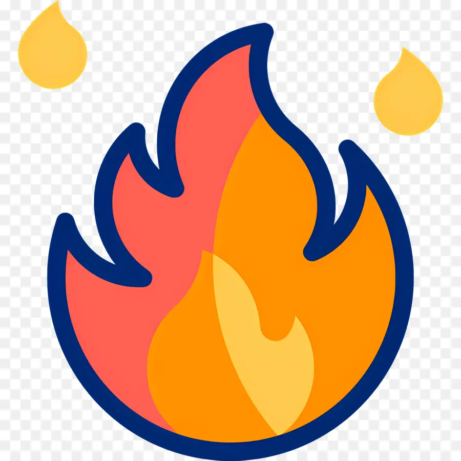 Emoji De Fuego，Llama PNG