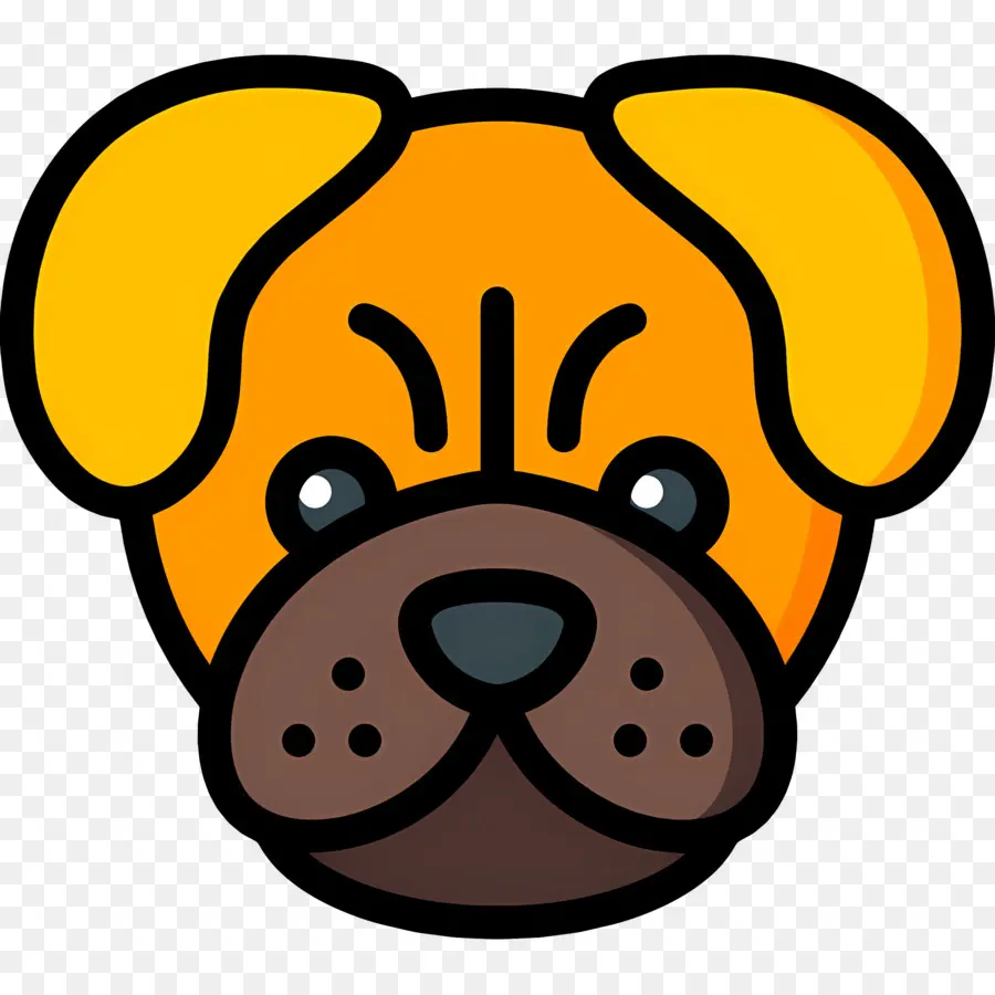 Emoji De Perro，Cara De Perro PNG