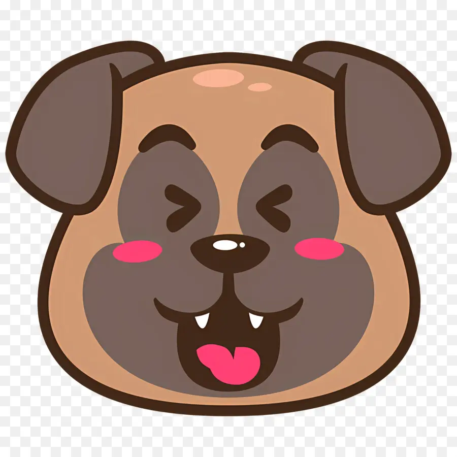 Emoji De Perro，Cara De Perro PNG